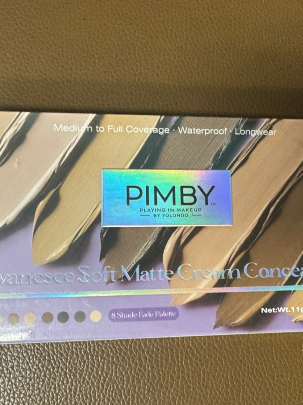 PIMBY Evanesco Matte Cream Concealer Palette — Neutral Beige & Tan